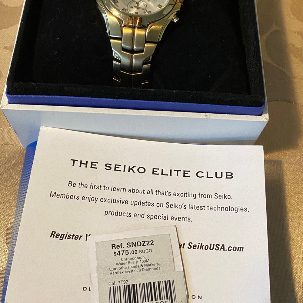 Gold Seiko Watch - Picture 2 of 5